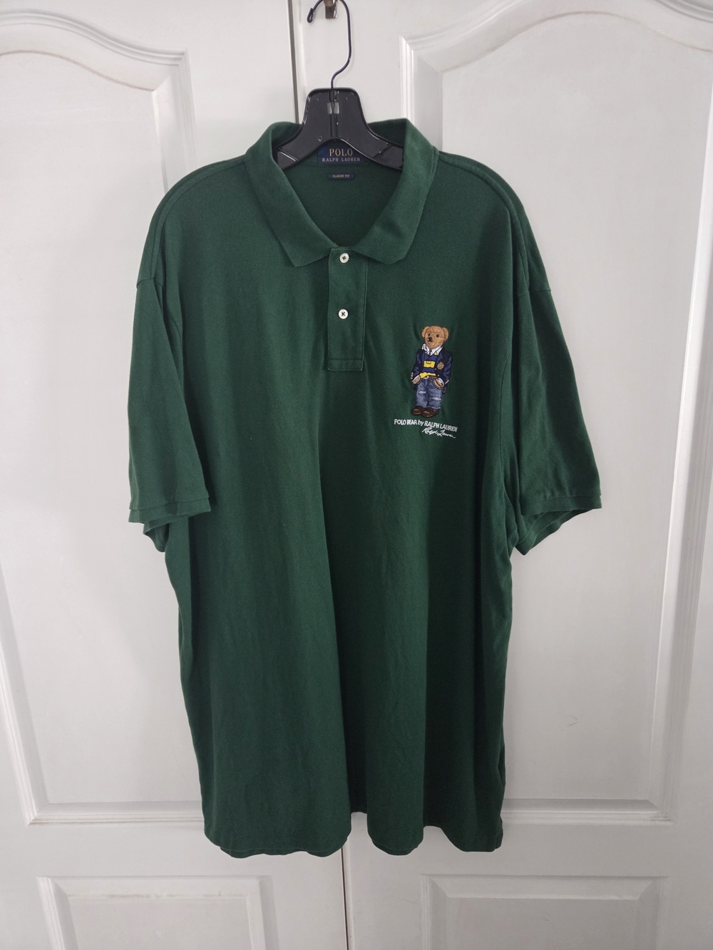 Polo by Ralph Lauren Forest Green Bear Polo Shirt